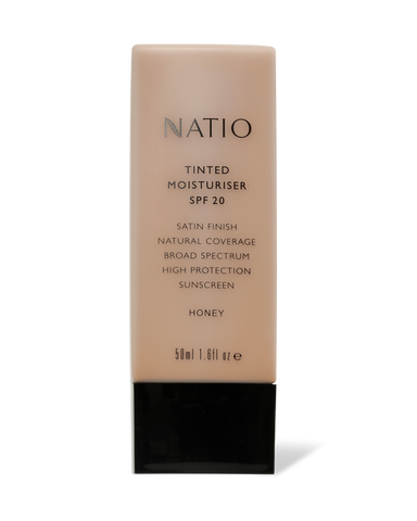 Natio Tinted Moisturiser SPF20 50ml Honey