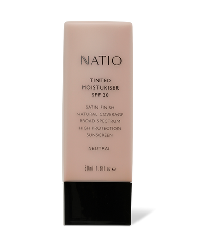 Natio Tinted Moisturiser SPF20 50ml Neutral