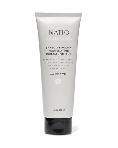 Natio Treatments Bamboo & Papaya Rejuvenating Micro-Exfoliant 75g