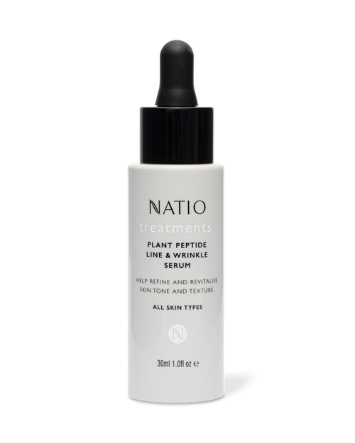 Natio Treatments Plant Peptide Line & Wrinkle Serum 30ml