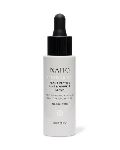 Natio Treatments Plant Peptide Line & Wrinkle Serum 30ml