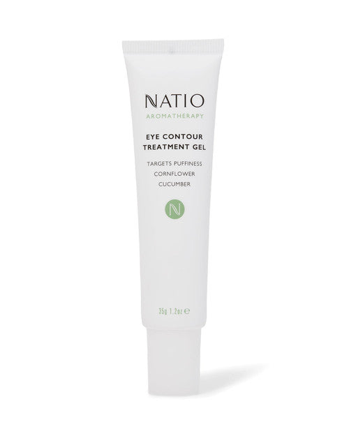 Natio Aromatherapy Eye Contour Treatment Gel 35g New