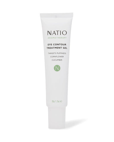 Natio Aromatherapy Eye Contour Treatment Gel 35g New