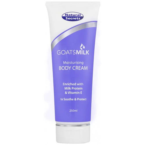 Natural Secrets Goats Milk Moisturising Body Cream 250ml