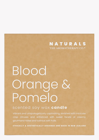 The Aromatherapy Co. Naturals Candle - Blood Orange & Pomelo 400g