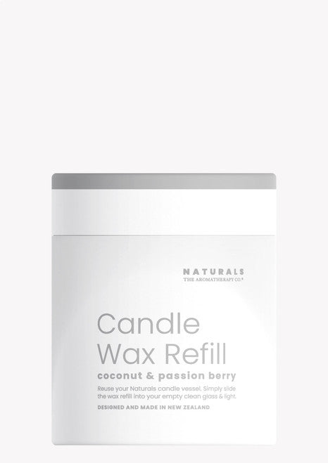 The Aromatherapy Co. Naturals Candle Wax Refill - Coconut & Passion Berry 240ml