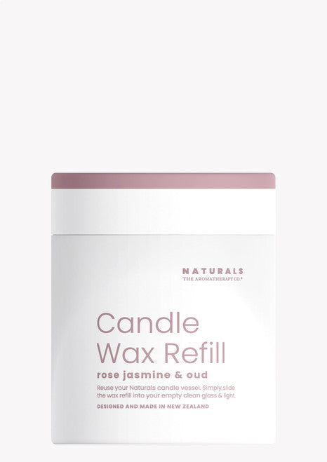 The Aromatherapy Co. Naturals Candle Wax Refill - Rose Jasmine & Oud 240ml