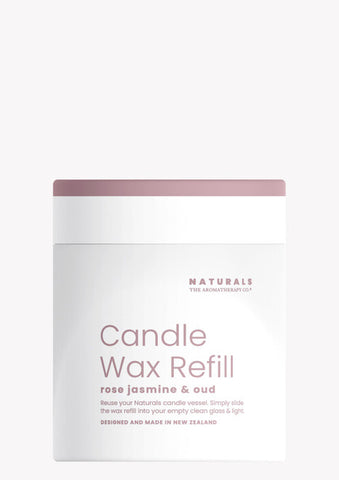 The Aromatherapy Co. Naturals Candle Wax Refill - Rose Jasmine & Oud 240ml