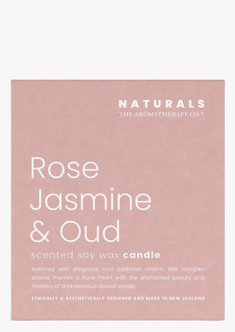 The Aromatherapy Co. Naturals Candle - Jasmine & Oud  400g