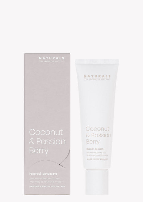 The Aromatherapy Co. Naturals Hand Cream - Coconut & Passion Berry 80ml