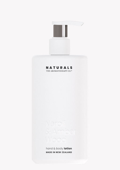 The Aromatherapy Co. Naturals Hand & Body Lotion - Neroli & Amber Wood 400ml
