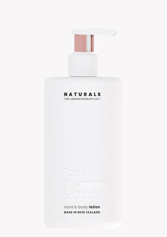 The Aromatherapy Co. Naturals Hand & Body Lotion - Rose & Jasmine Oud 400ml