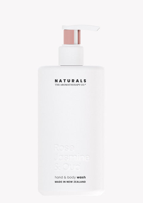 The Aromatherapy Co. Naturals Hand & Body Wash - Rose & Jasmine Oud 400ml