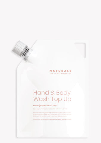 The Aromatherapy Co. Naturals Hand & Body Wash Refill - Rose Jasmine & Oud 800ml