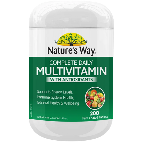 Nature's Way Complete Daily Multivitamin 200 Tablets