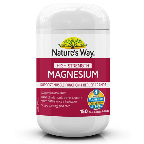 Nature's Way High Strength Magnesium 150 Tablets