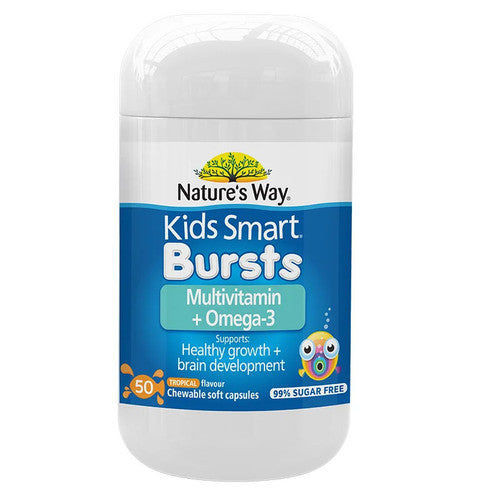 Nature's Way Kids Smart Complete Multivitamin 50 Chewable Capsules