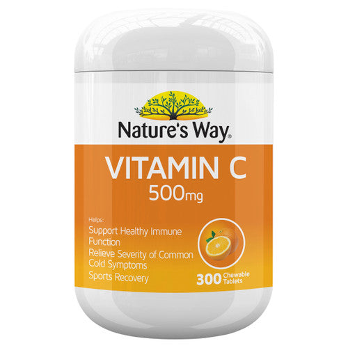 Nature's Way Vitamin C 500mg 300t