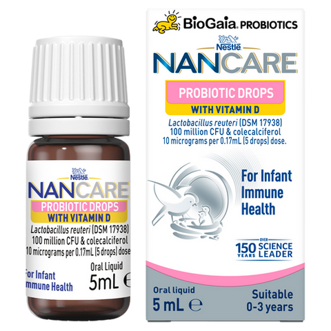 NANCARE Probiotic Drops For Infant Immune Health 5ml