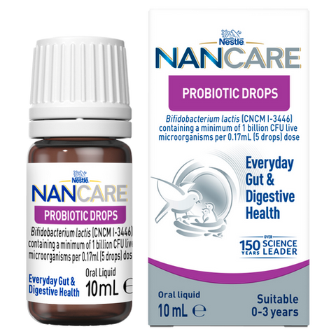 Nestlé NANCARE Probiotic Drops For Everyday Gut & Digestive Health 10ml