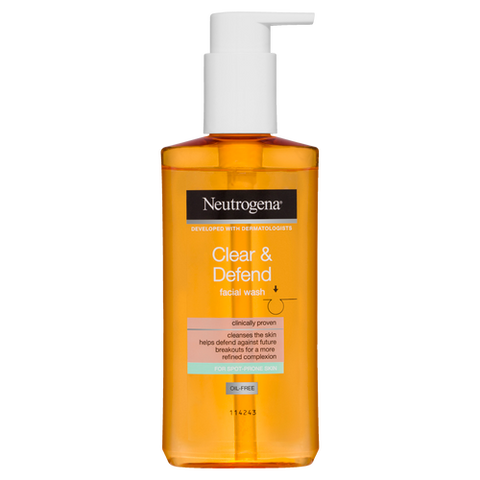 Neutrogena Clear & Defend Gel Cleanser 200mL