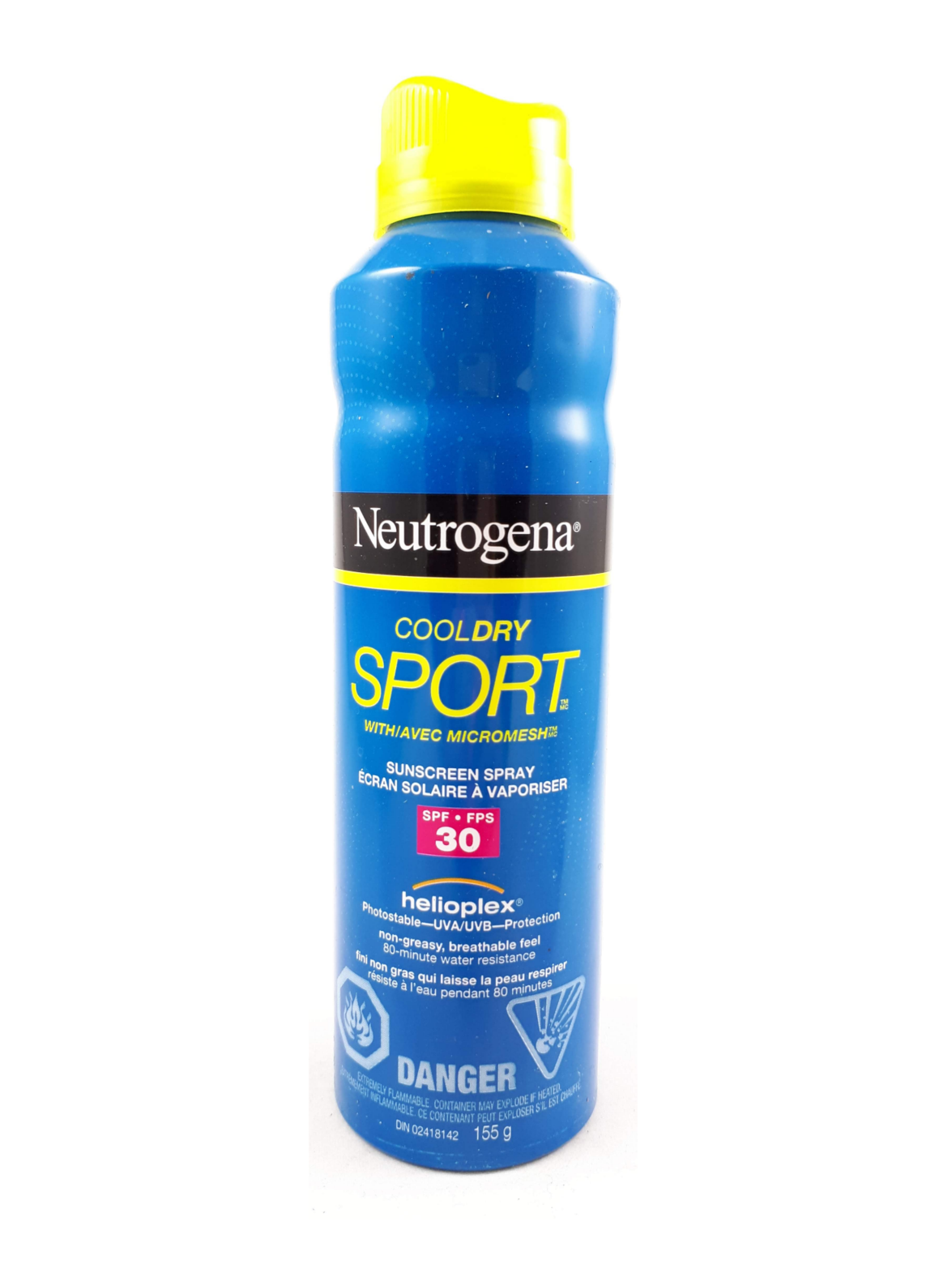 Neutrogena Cool Dry Sport Spray Spf30 155g