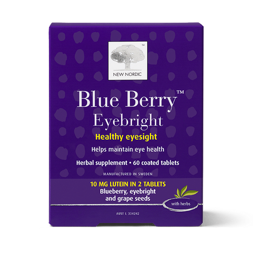 New Nordic Blue Berry™ Eyebright 60 Tablets