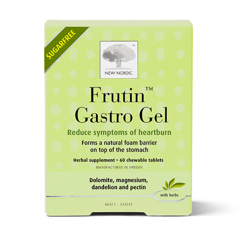 New Nordic Frutin™ Gastro Gel 60 Chewable Tablets