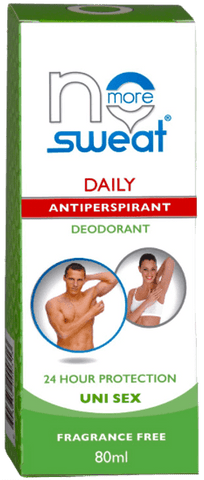 No More Sweat Daily Antiperspirant Deodorant 80ml