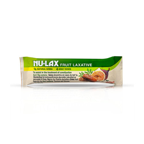 Nu-Lax Natural Fruit Laxative Bar 40g