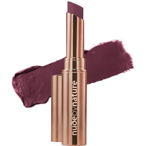 Nude By Nature Creamy Matte Lipstick 10 Aubergine 2.75 g