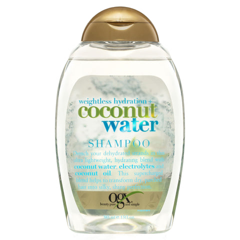 OGX Weightless Hydration + Coconut Water Shampoo 385mL