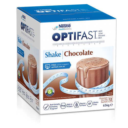 Optifast VLCD Shake Chocolate 53g x 12 Sachets