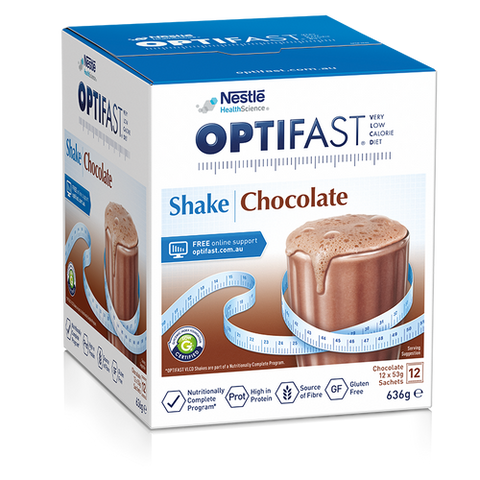 Optifast VLCD Shake Chocolate 53g x 12 Sachets