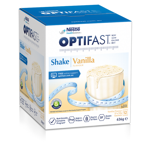 Optifast VLCD Shake Vanilla 53g x 12 Sachets