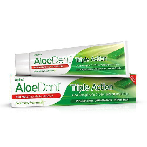 Optima AloeDent® Triple Action Fluoride Toothpaste 100ml
