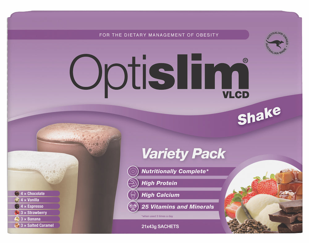 Optislim VLCD meal replacement Shake Variety 43g