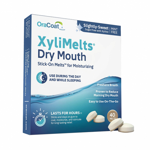 OraCoat XyliMelts Dry Mouth Mint-Free 40 Melts