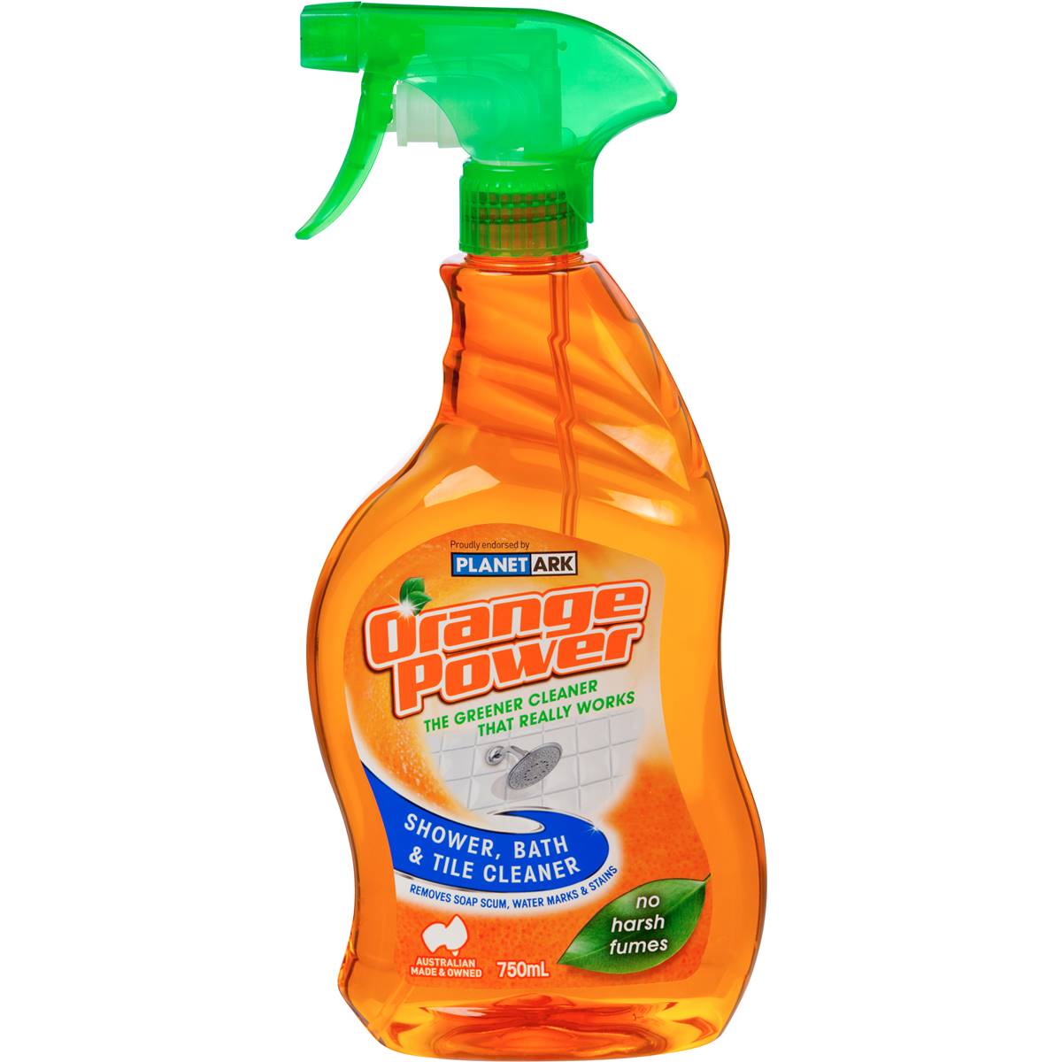 Orange Power Shower, Bath & Tile Cleaner Trigger 750mL