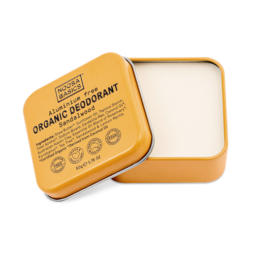 Noosa Basics Organic Deodorant Tin Sandalwood  50g