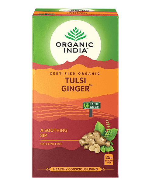 Organic India Tulsi Ginger Tea 25pk