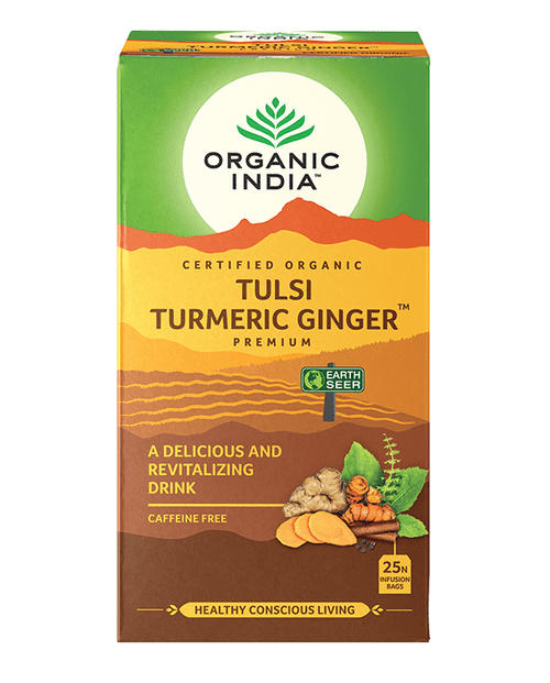 Organic India Tulsi Turmeric Ginger Tea 25pk