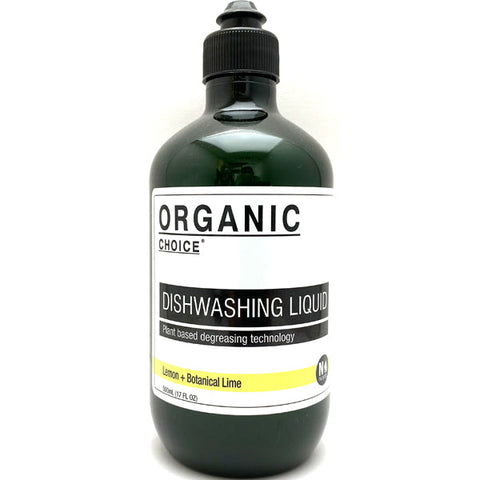 Organic Choice Dish Washing Liquid Lemon & Lime 500mL
