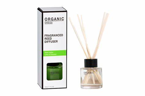 Organic Choice Reed Diffuser Lime & Coconut 50mL