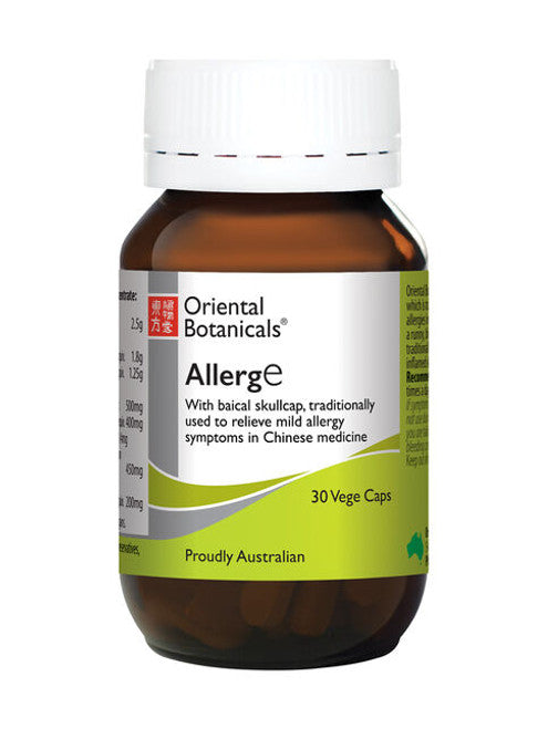 Oriental Botanicals Allerg E 30 capsules