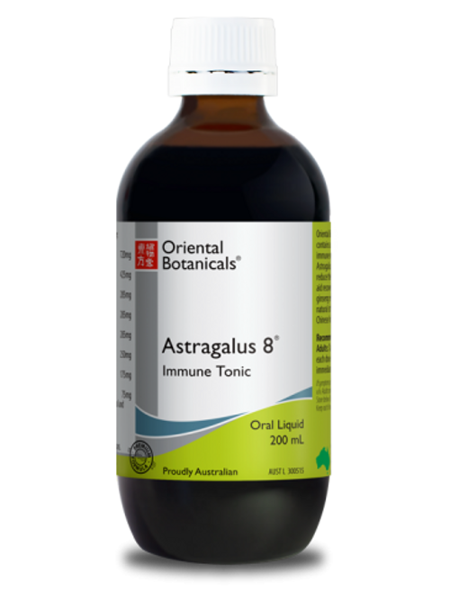 Oriental Botanicals Astragalus 8 Liquid 200ml