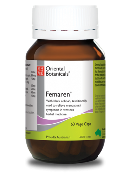 Oriental Botanicals Femaren 60 Tablets