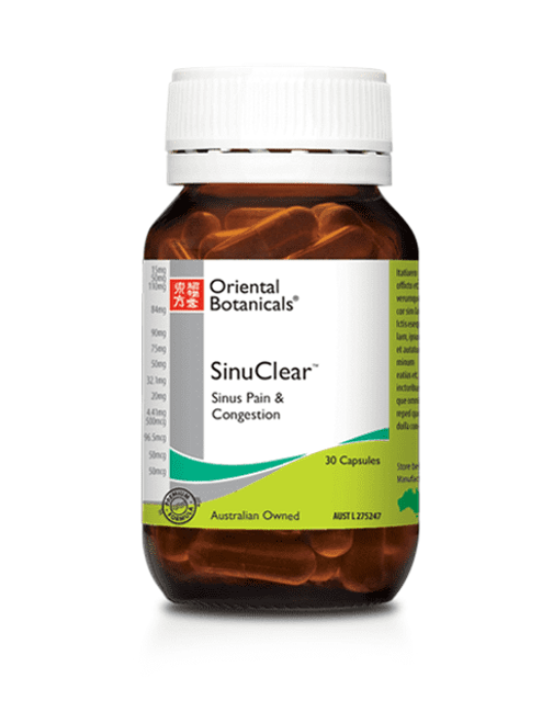Oriental Botanicals SinuClear 30 Capsules