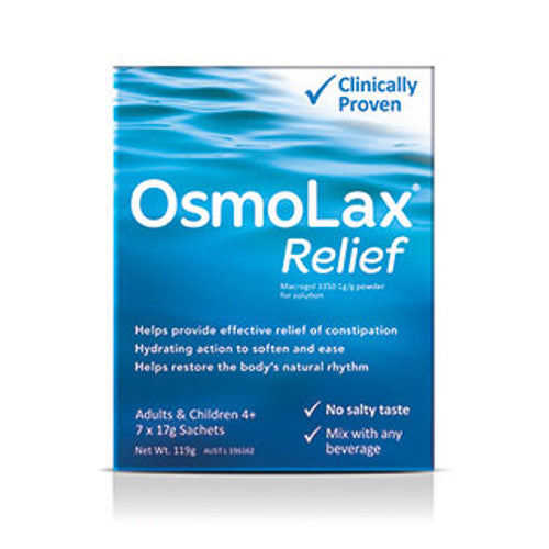 OsmoLax Constipation Relief Travel Pack 7 Sachets