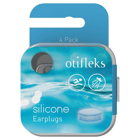 OTIFLEKS SILICONE EAR PLUGS 4PK